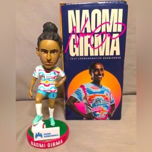 Naomi Girma Collectible Bobblehead, NWSL San Diego Waves